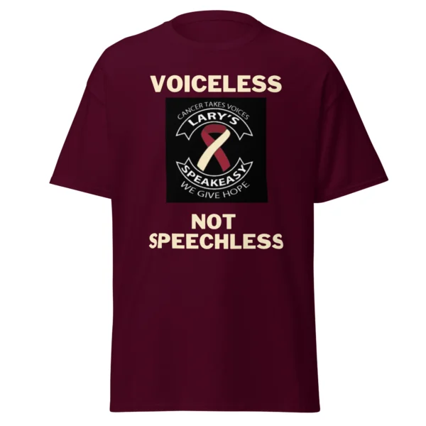 Voiceless not speechless t-shirt